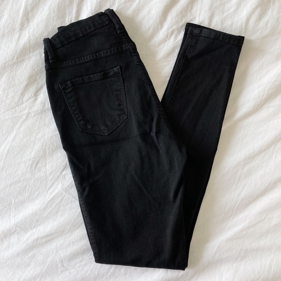 Black FashionNova Skinny Jeans - Picture 1 of 2